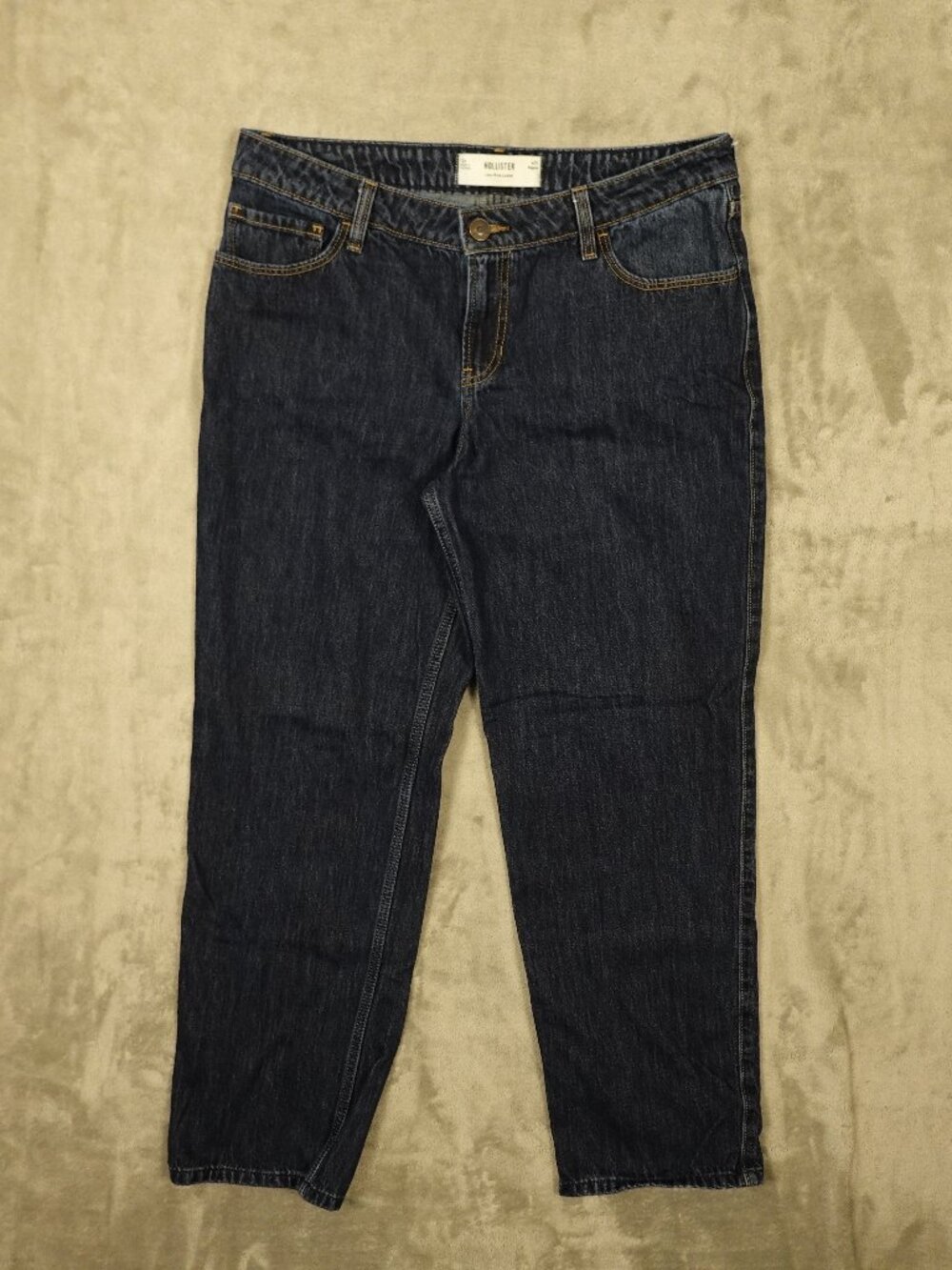 Hollister Low-Rise Loose Jeans Women’s 12R W31 Dark Wash 31" Inseam